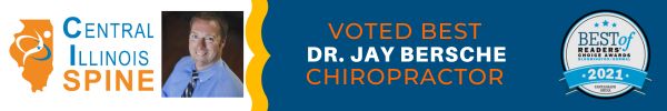 Dr jay bersche is voted best chiropractor in illinois.